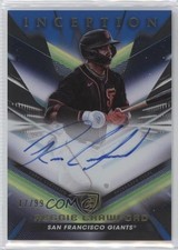 2023 Bowman Inception Auto Blue Foil 17/99 Reggie Crawford #BPA-RC Auto 10j9