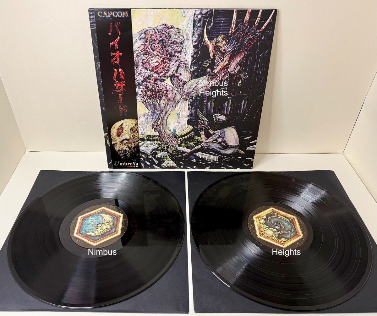 Resident Evil Vinyl Record Soundtrack 2xLP PS1 Biohazard VGM OST