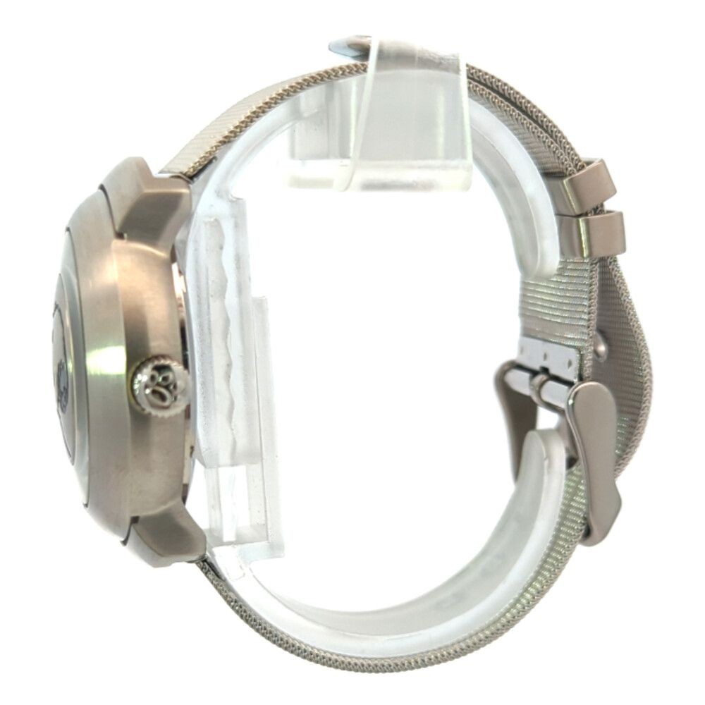 Snoopy Skeleton Automatic Watch Stainless Steel Ladies Used 61.9g image 3