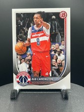 2025-26 Bowman Basketball #176 Bub Carrington, Washington Wizards
