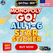 All Sticker Available   Monopoly Stickers Go 1  -6  CHEAPEST  SUPER FAST  24/7