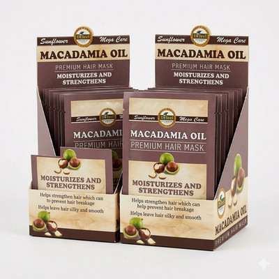 12 Pack Of - Difeel Premium Hair Mask Macadamia Oil 1.75 Oz