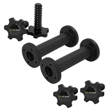 Dumbbell Handles Pair Universal Handle, Adjustable Dumbbell Bar Fit... Fast Ship