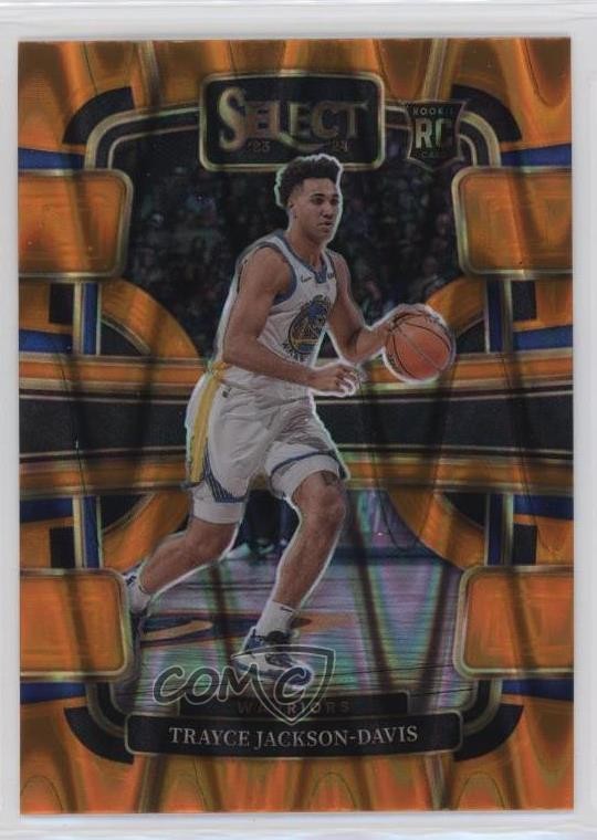 2023 Panini Select Concourse Orange Tectonic Prizm Trayce Jackson-Davis #84 0dq7
