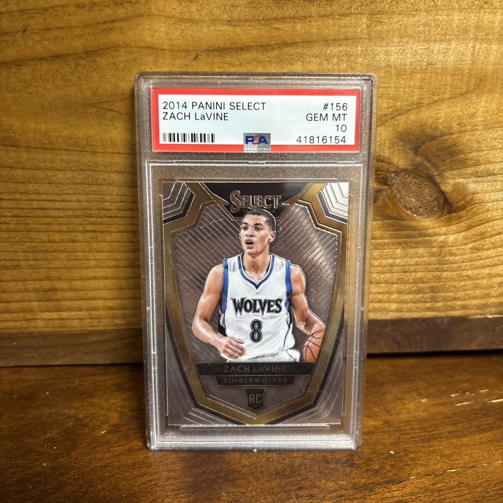 Zach LaVine RC 2014 Select Premier Level #156 PSA 10