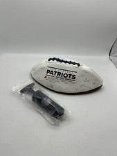 NEW New England Patriots NFL Autograph Signature Football By Logo Brands