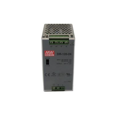 MEAN WELL DR-120-24 100-240VAC 2.0-3.3A NSNP