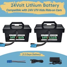 24V 12Ah 8Ah Ride On Car Toy Replacement Battery for 24V Dynacraft Realtree UTV