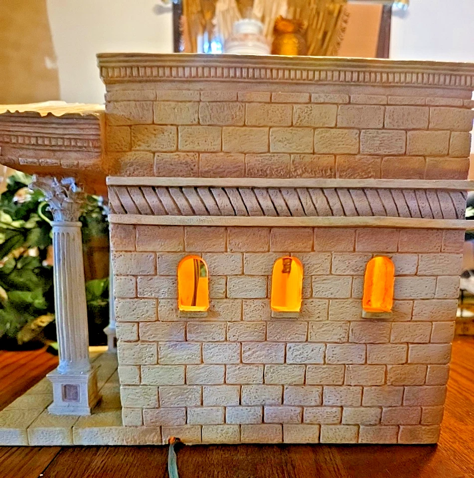 Belén Fontanini Temple 1999 iluminado grande 50219 colección reliquia 5" Foto 4 de 4