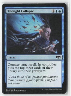 Thought Collapse 57 Common Ravnica Allegiance Magic: The Gathering Near Mint