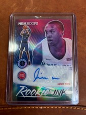 2019-20 NBA Hoops Rookie Ink Louis King RC 