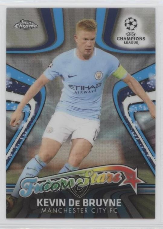 2017-18 Topps Chrome UCL Future Stars Kevin de Bruyne #FS-KDB 12g7