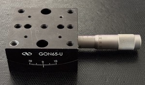 Newport GON65-U Goniometric Stage, Upper, ±10°, 65 x 65 x 30 mm, M3 & M6