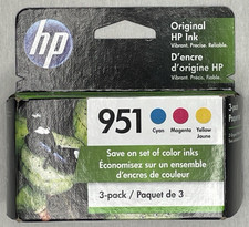 OEM Genuine HP 951 Ink Cartridge Tri-Color Co...