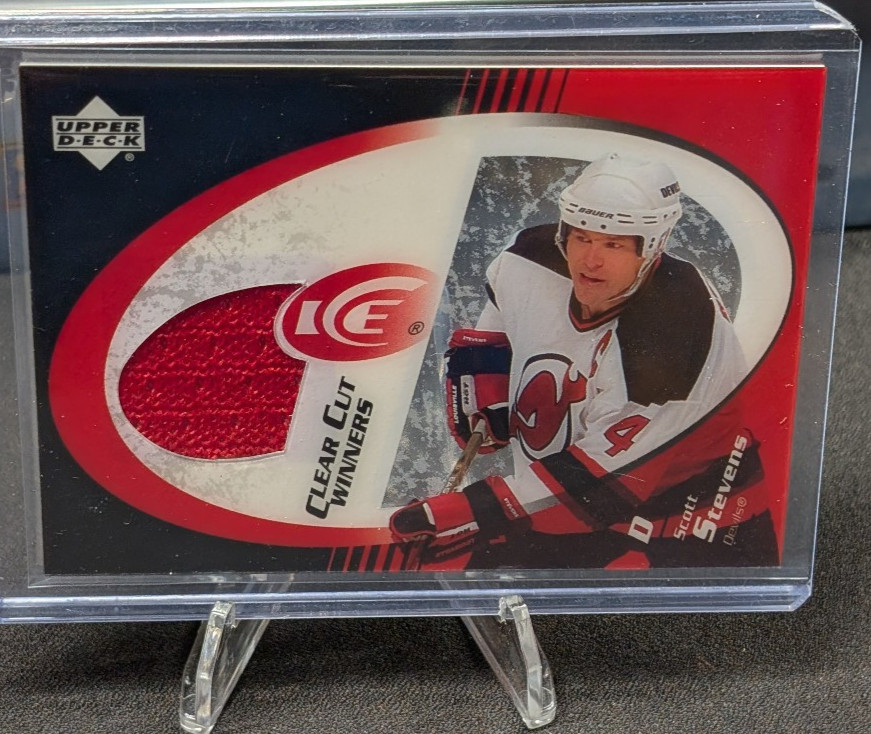 2003-04 Upper Deck Ice Clear Cut Winners Scott Stevens #CC-SS HOF