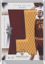 2012-13 Panini Immaculate Numbers 21/25 Tyler Zeller #IP-TZ Patch 1u6