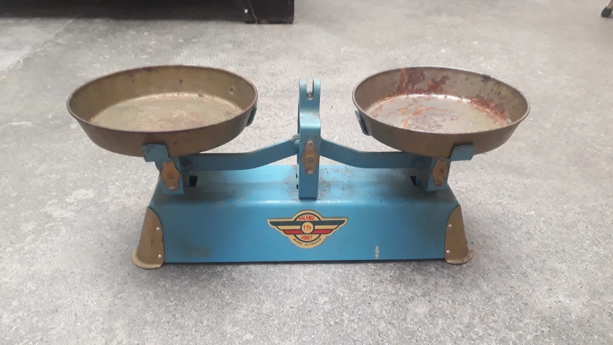 Balance Roberval Jouet Dinette Vintage - Années 50/60 En Plastique