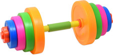 Kids Weight Set Barbell Dumbbells  kids Exercise Equipment for Toddler Gym  Ad