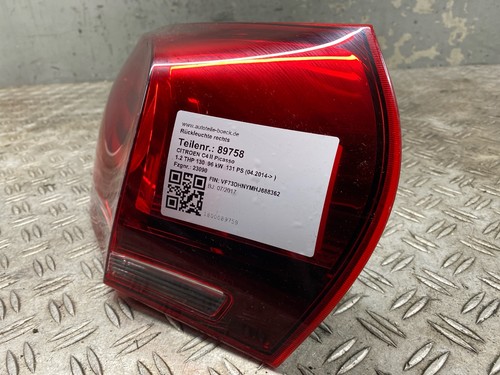 89758 Rückleuchte rechts CITROEN C4 II Picasso 9814757180 - Bild 3 von 8