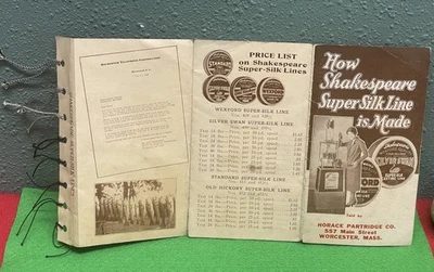Vintage Shakespeare Sample Card. Very Early! RARE!! See Description - Photo 1/4