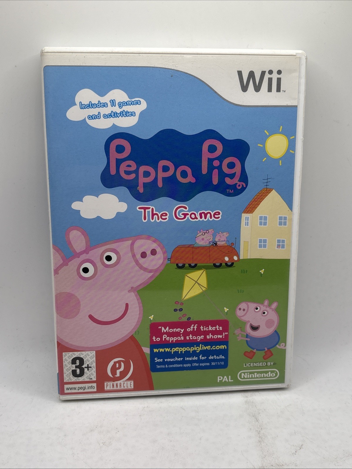 Peppa Pig The Game - Nintendo Wii Game - Complete Pegi 3+