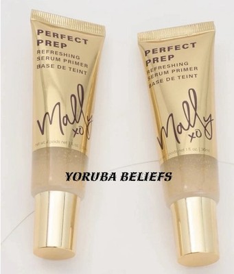 Mally Perfect Prep Refreshing Serum Primer BASE DE TEINT  1 oz. NEW (lot Of 2)