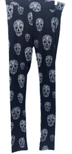 Soft Skull Leggings. Super Comfortable Perfect For Yoga or Halloween!