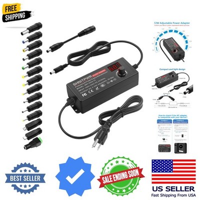 3V ~ 24V 3A 72W Power Supply Adjustable DC 3V 5V 6V 9V 12V 15V 16V 18V 19V 20...