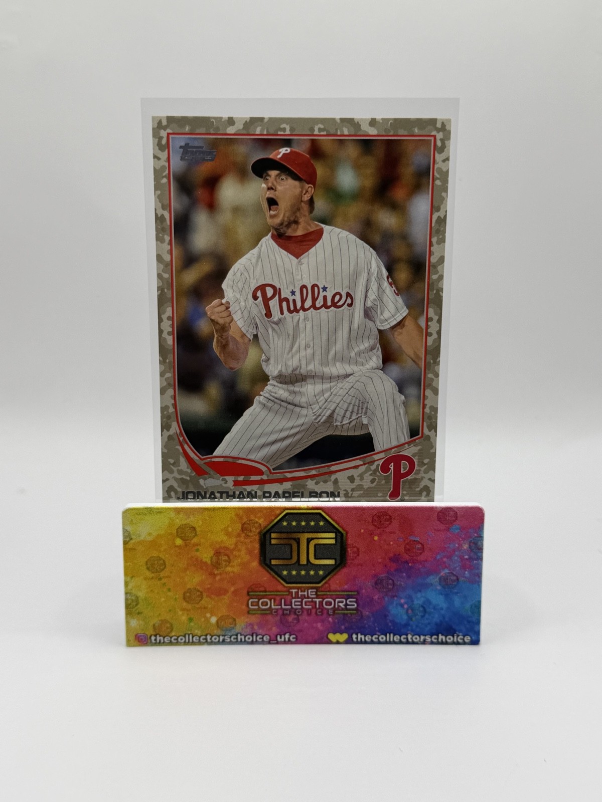 2013 Topps - Jonathan Papelbon #514 Desert Camo Foil /99
