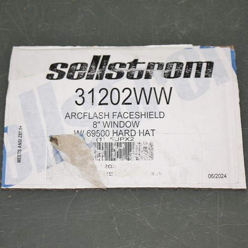 Sellstrom Hard Hat & Face Shield S31202, Type 1, Class E, Arc Flash 9.9 cal - Picture 11 of 11
