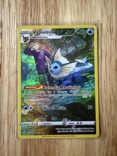 Vaporeon TG02/TG30 Swsh09: Brilliant Stars Trainer Gallery Holo Ultra Rare
