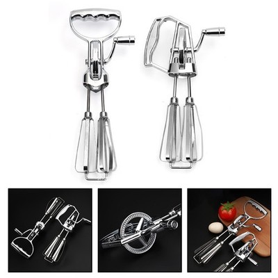 Manuelles Rührwerkzeug Edelstahl Handmixer zum Backen Kochen und mehr