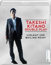 TAKESHI KITANO DOUBLE PLAY VIOLENT COP  BOILING POINT New Sealed Blu-ray