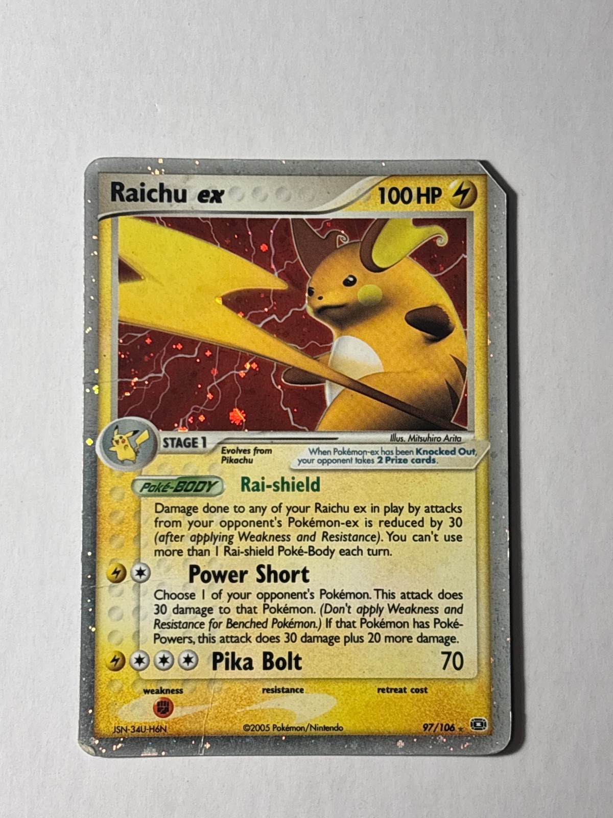 Raichu ex 97/106