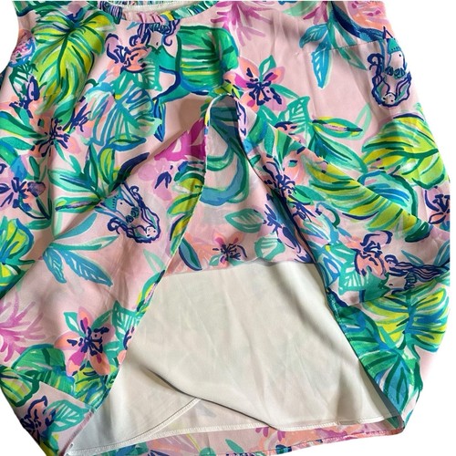 Lilly Pulitzer Carlene Top Size XS Mermaid in the Shade Scoop Sleeveless - Picture 9 of 13