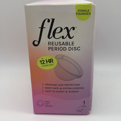 Flex Reusable Menstrual Disc Medical Grade Silicone 12 Hour Period Cup