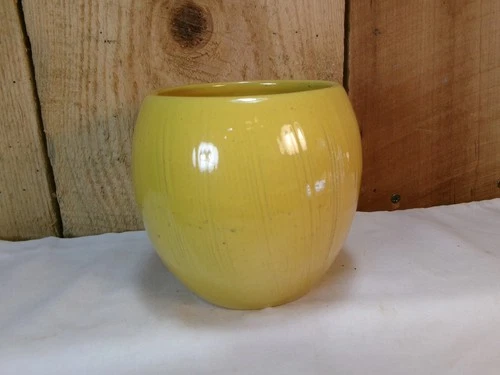 Vintage 1950's Frankoma T7 Art Pottery Coconut Planter