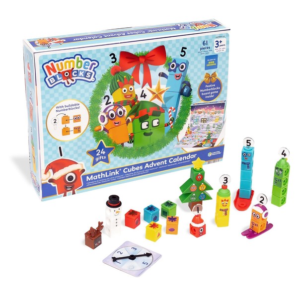 Learning Resources Numberblocks Mathlink WüRfel Adventskalender, Mathematik Lern-image