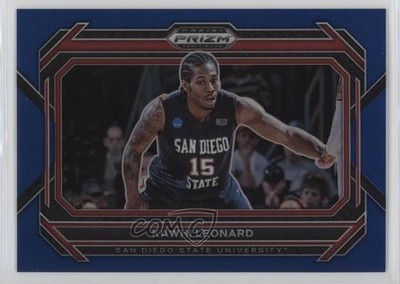 2023-24 Panini Prizm Draft Picks Blue Variations 22/199 Kawhi Leonard #60 0z0v