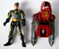 1995 Kenner SKI BLAST ROBIN "Batman The Animated Series" Action Figure Complete!