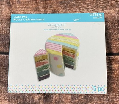 Celebrate It Easter Layer Cake Non-Stick Pans (5 Piece Set) #504055