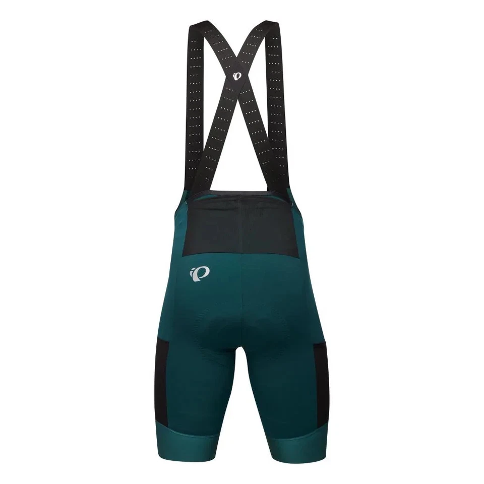 Culotte con tirantes Pearl Izumi Expedition Pro - Para hombres Mediano Drk Seas $325 Minorista NUEVO Foto 4 de 4