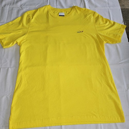 Neu ohne Etikett Greg Norman gelbes T-Shirt Herren Größe Medium - Bild 2 von 5