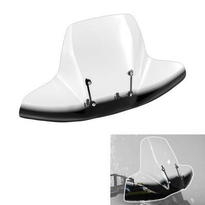 #ad #ad 35.8#x27;#x27;x20#x27;#x27; Clear Motorcycle Windshield Universal ATV Fit For 7 8quot; 1quot; Handlebars $49.99