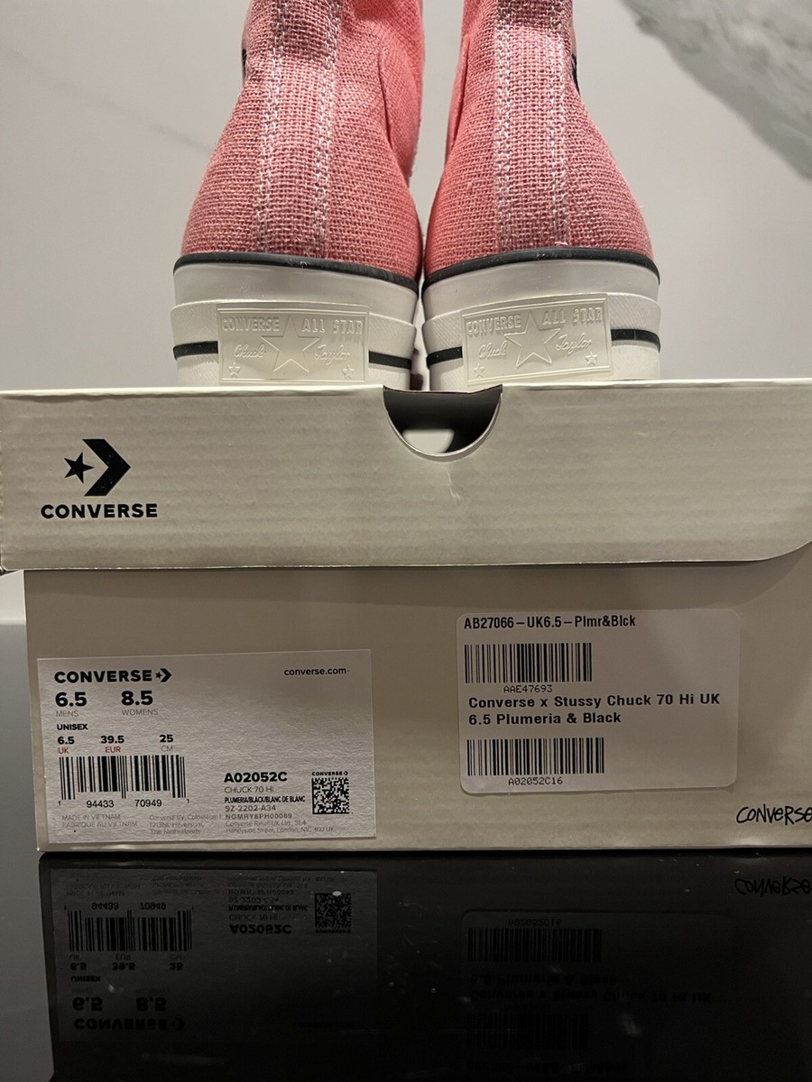 Stussy x Converse Chuck 70 Hi M UK6.5 / W UK8.5 | Brand New