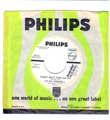 Sylvia Shemwell   Funny What Time Can Do  / He'll Come Back Philips 40149 WLP
