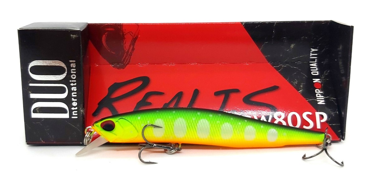 Leurre DUO REALIS MINNOW 80SP Light Spinning LRF 4.7g – Pêche En Mer Japon