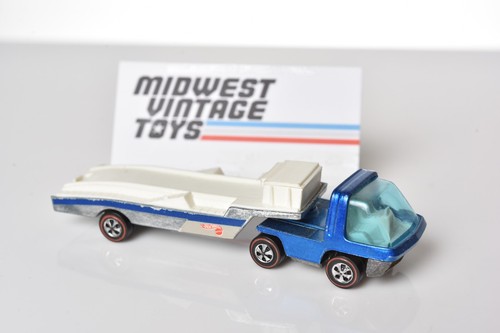 Hot Wheels Original Redline Heavyweights RACER RIG - BLUE Cab - Mattel