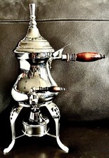 Rare Vintage German “WMF” Stainless Steel Spirit Samovar/Coffee Maker 13”, 737g