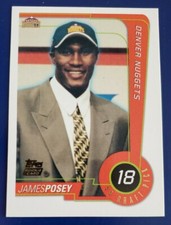 1999-00 Topps James Posey Denver Nuggets #119 RC